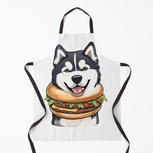 Item preview, Funny Siberian Husky Burger Boy  designed and sold by GoodyPaws.