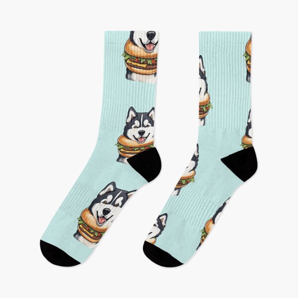 Item preview, Funny Siberian Husky Burger Boy  designed and sold by GoodyPaws.
