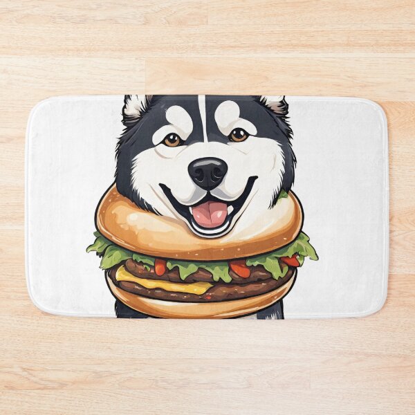 Item preview, Funny Siberian Husky Burger Boy  designed and sold by GoodyPaws.