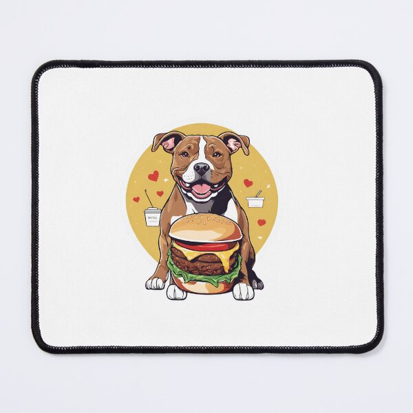 Item preview, Funny American StaffordShire Terrier Dog Burger Boy designed and sold by GoodyPaws.