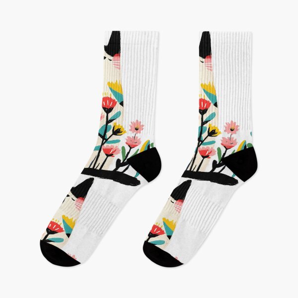 Item preview, Colorful flowers Cat designed and sold by RoadMail.