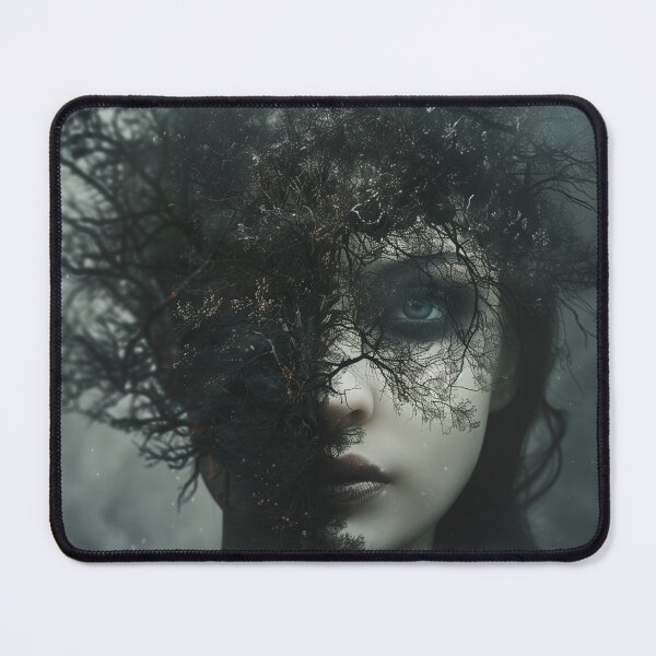 Item preview, Mysterious Goth Girl Blended with Dark Forest designed and sold by palmyst.