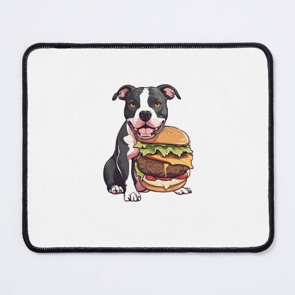 Item preview, Funny American StaffordShire Terrier Dog  Burger Boy  designed and sold by GoodyPaws.