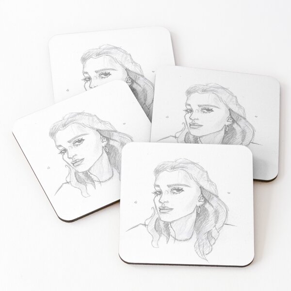Item preview, Cute Sketch Girl Artwork designed and sold by sarahsarahxx.
