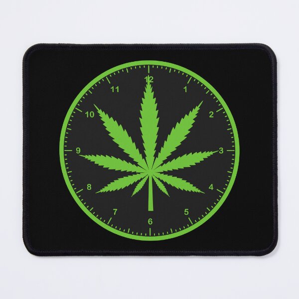 Item preview, wall clock, marijuana, 4:20, cannabis designed and sold by Numbers-Art.