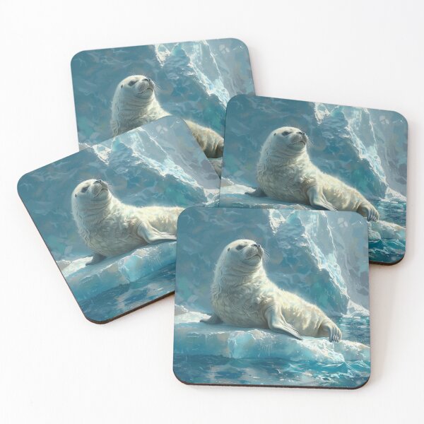 Item preview, Seal Lounging on an Iceberg in the Arctic designed and sold by palmyst.