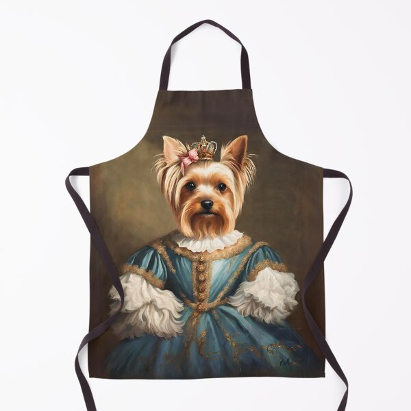 Item preview, Regal Yorkshire terrier portrait designed and sold by Yulacreative.