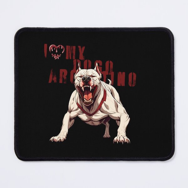 Item preview, I love my dogo argentino dog  designed and sold by GoodyPaws.