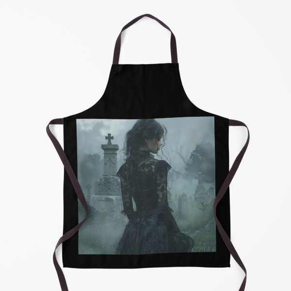 Item preview, Gothic Beauty in a Misty Cemetery designed and sold by palmyst.