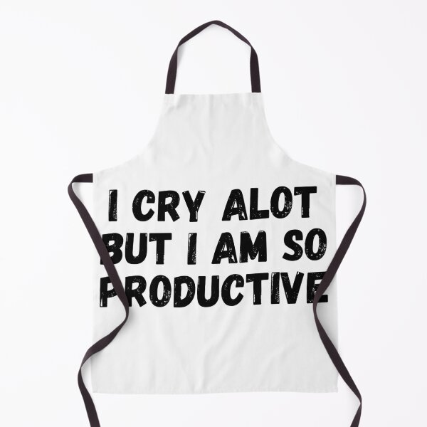 Item preview, I cry a lot but i am so productive designed and sold by Shamartist.