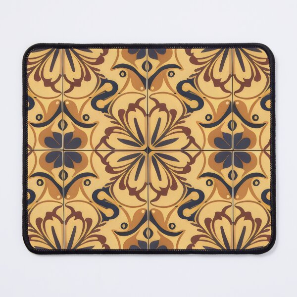 Artikelvorschau, Herbstliche Eleganz Spanisches Fliesendesign entworfen und verkauft von VoyteksDesigns.