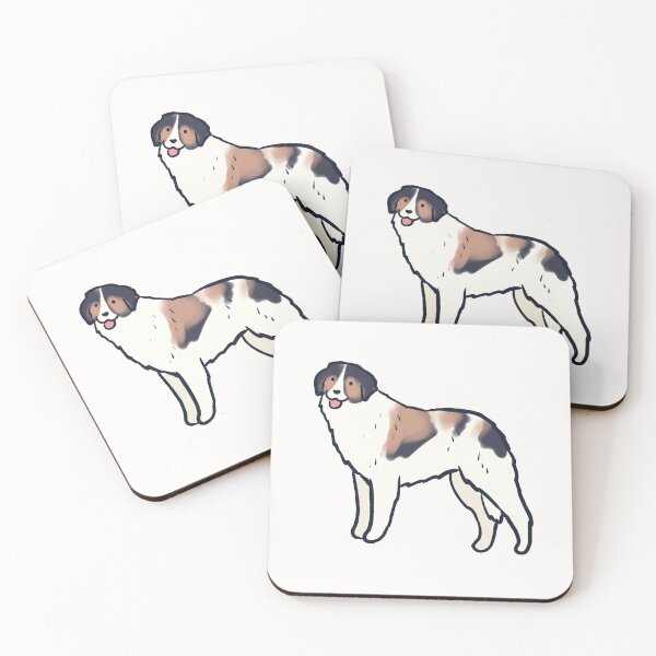 Item preview, Bucovina Shepherd dog illustration  designed and sold by Mayarart.