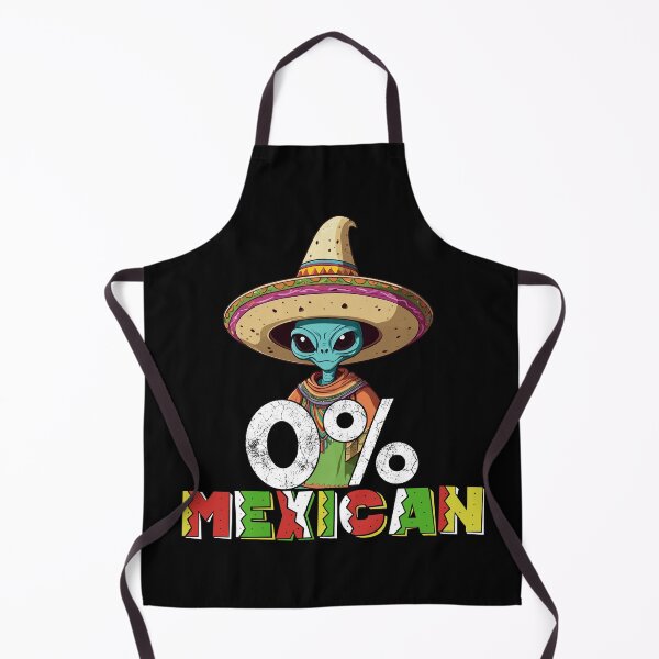 Item preview, Alien Not Mexican Funny Fiesta Saying designed and sold by LuminOrb.