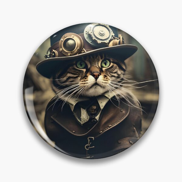 Item preview, Steam Punk Cat designed and sold by widdy170.