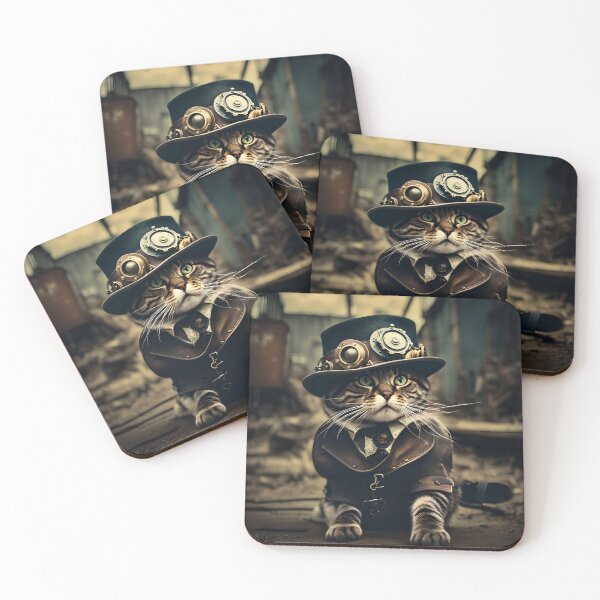 Item preview, Steam Punk Cat designed and sold by widdy170.
