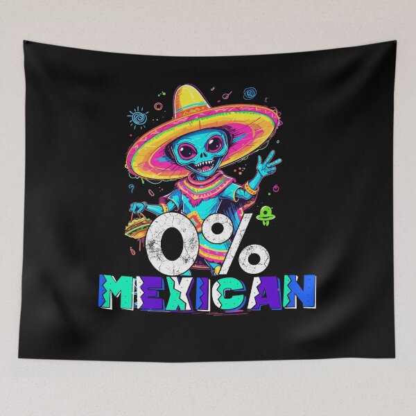 Item preview, Funny Fiesta Saying No Mexican Celebrations designed and sold by LuminOrb.