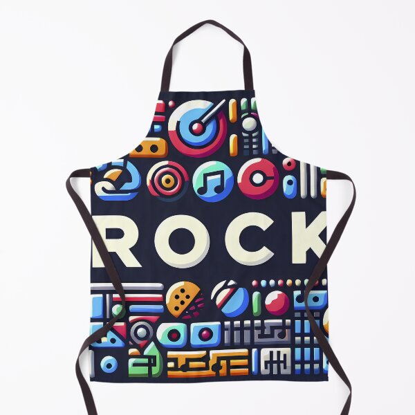 Item preview, Rock and Musical Instruments High Resolution Illustration designed and sold by hello-ib.