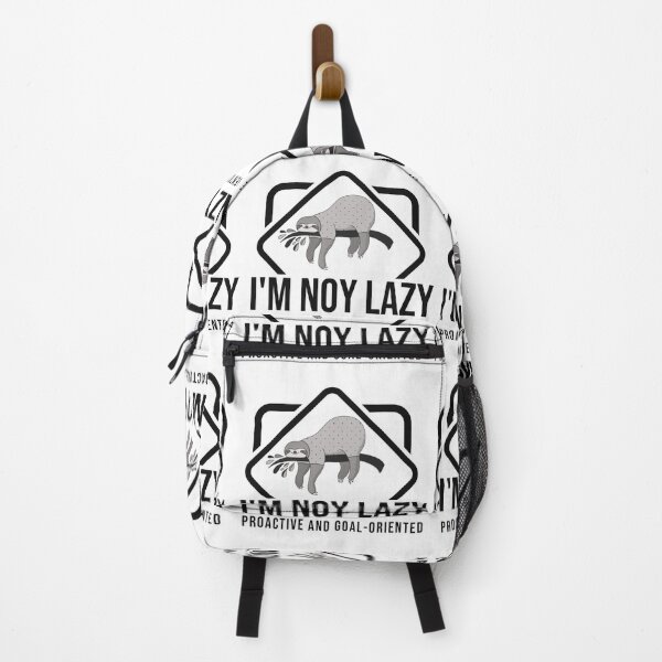 Item preview, I'm not lazy ,Proactive and Goal-Oriented : from egyape artists (monochrome) designed and sold by egyape ⭐⭐⭐⭐⭐.