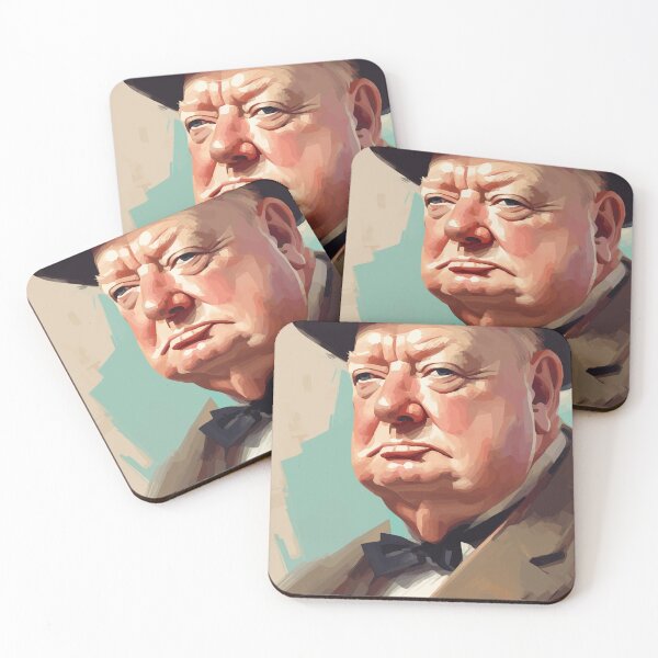 Item preview, Portrait of Winston Churchill designed and sold by i-portraits.