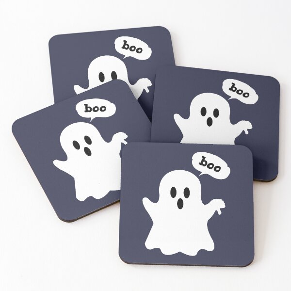 Item preview, Ghost of Disapproval funny cute boo (#01) designed and sold by SolidEarthArt.