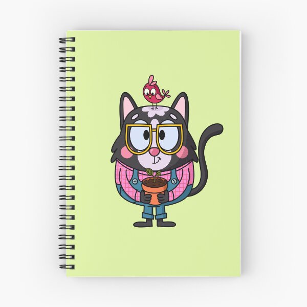 Item preview, Hector, the gardener cat designed and sold by Mélodie Marcelle.