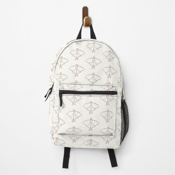 Item preview, White moth art designed and sold by Mayarart.