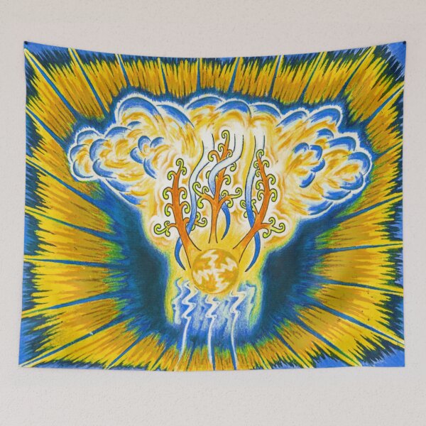 Item preview, Cloudy-DarkBlue designed and sold by Klaus Bremner (Autotelic Art).