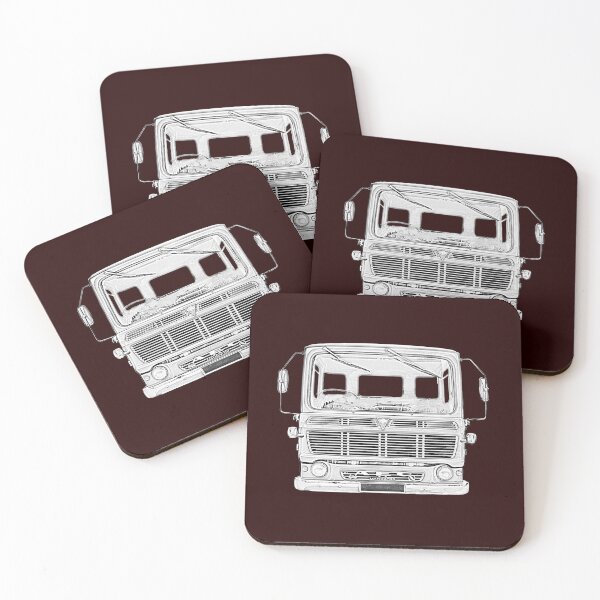Item preview, AEC Mandator classic 1970s British lorry monochrome designed and sold by soitwouldseem.