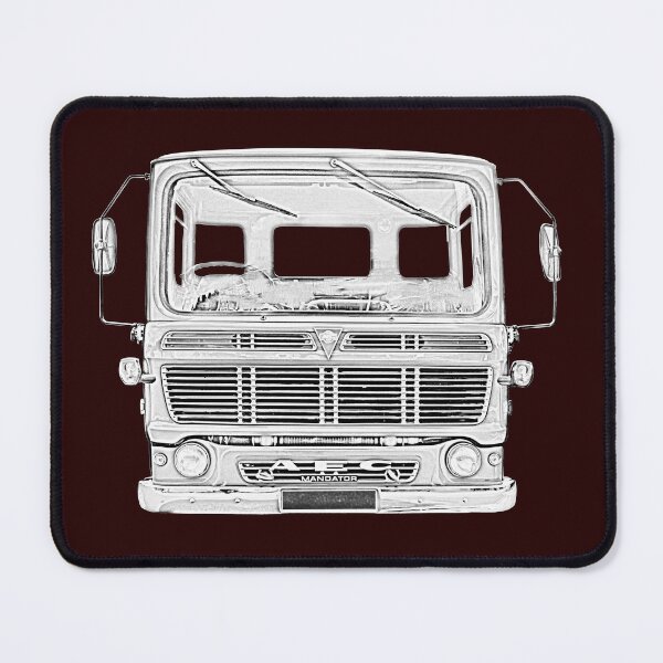 Item preview, AEC Mandator classic 1970s British lorry monochrome designed and sold by soitwouldseem.