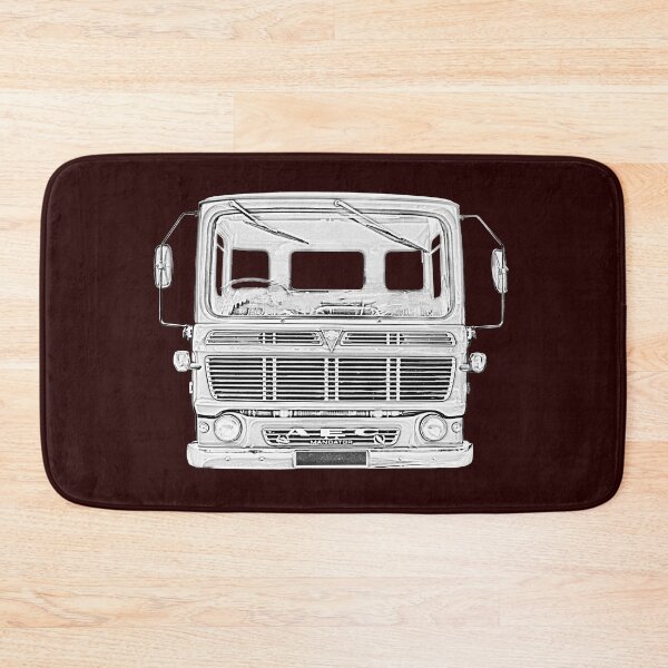 Item preview, AEC Mandator classic 1970s British lorry monochrome designed and sold by soitwouldseem.