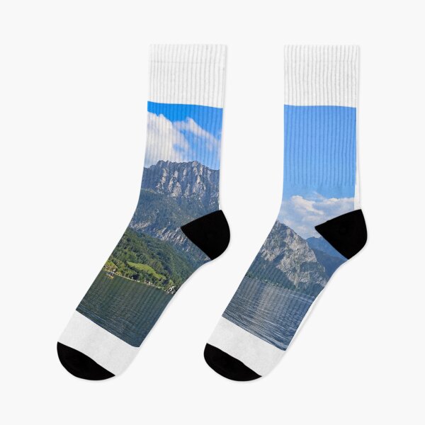 Item preview, Lake Traun Traunsee in Upper Austria summer season designed and sold by goceris.