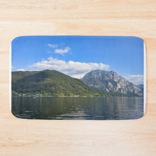 Item preview, Lake Traun Traunsee and mountains in Upper Austria landscapes designed and sold by goceris.