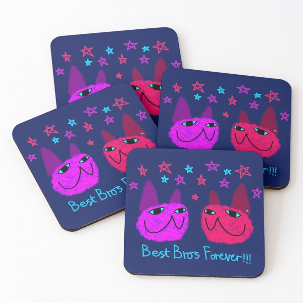 Item preview, Best Bros Forever Fuzzy Cats designed and sold by chowlet.
