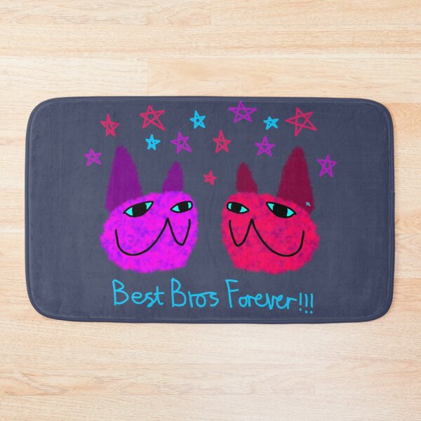 Item preview, Best Bros Forever Fuzzy Cats designed and sold by chowlet.