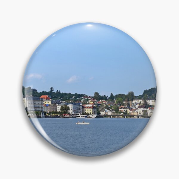 Item preview, Gmunden cityscape lakeside Lake Traun Traunsee  Austria designed and sold by goceris.