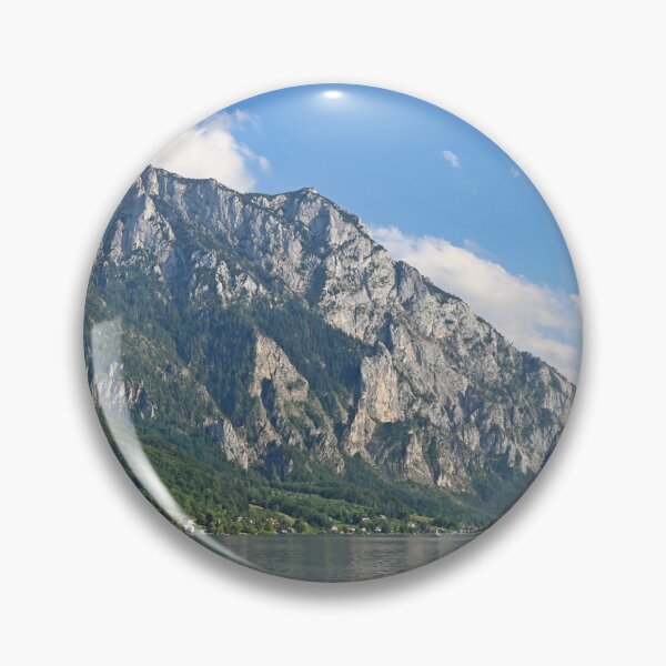 Item preview, Ferry boat sails on Lake Traun Traunsee in Upper Austria  designed and sold by goceris.