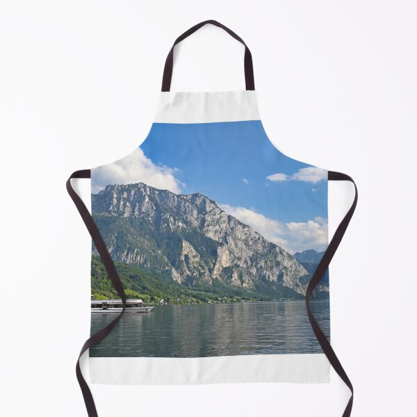 Item preview, Ferry boat sails on Lake Traun Traunsee in Upper Austria designed and sold by goceris.