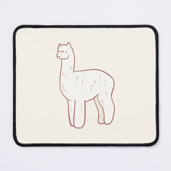 Item preview, White Lama art designed and sold by Mayarart.