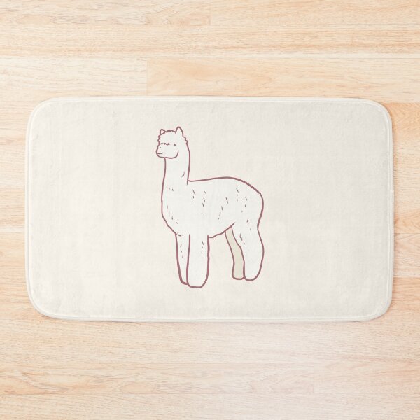 Item preview, White Lama art designed and sold by Mayarart.