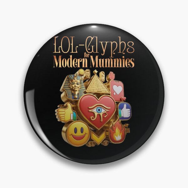 Item preview, Egyptian LOL-glyphs: Humorous Hieroglyphics for Modern Mummies designed and sold by LaLi-Designs.