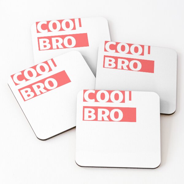 Item preview, Cool Bro Motivational Typography T-Shirt designed and sold by Create.Inspire. Repeat.