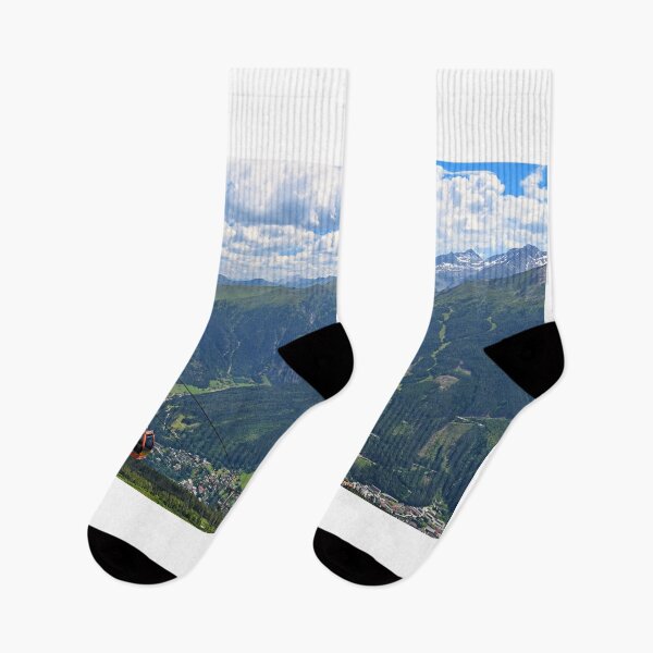 Item preview, Cable car on Stubnerkogel mountain Bad Gastein Austria aerial view designed and sold by goceris.