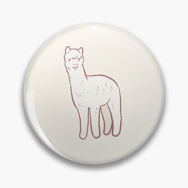 Item preview, dibujo de llama designed and sold by Mayarart.