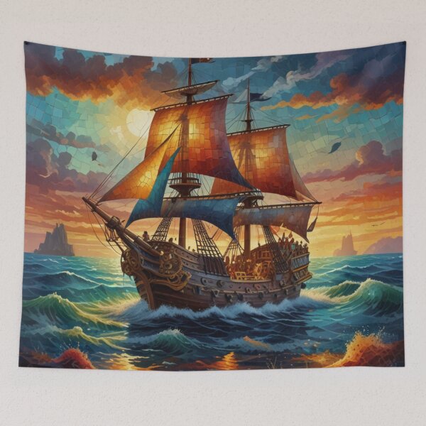 Item preview, Set Sail! designed and sold by Poszii.