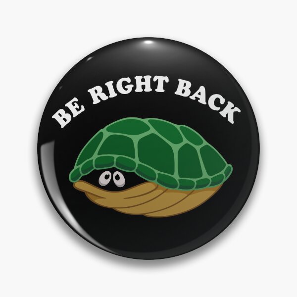 Item preview, Turtle Be Right Back designed and sold by Zagach Letters.