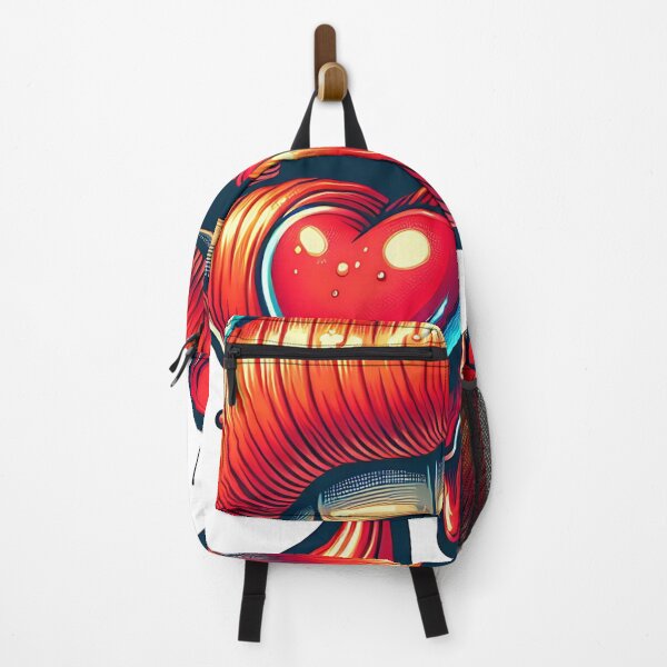 Item preview, Heartfelt Kiss: Red Lips with Paint Drop designed and sold by 0penvimark.