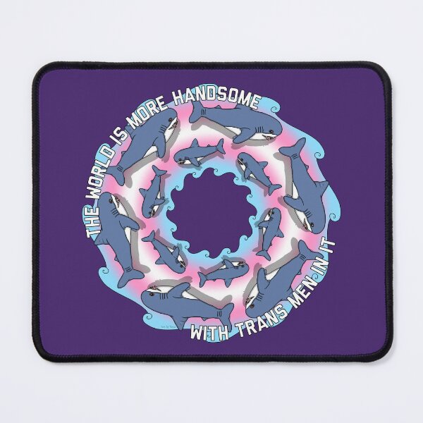 Item preview, The World Is More Handsome With Trans Men designed and sold by Art by Veya.