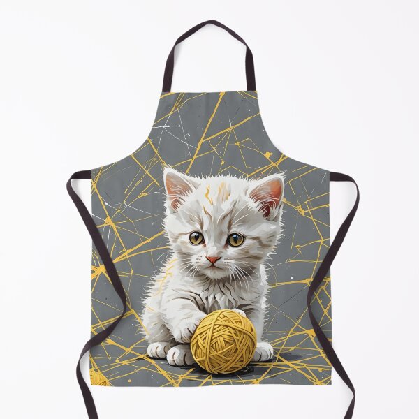 Item preview, A cute yellow white kitten designed and sold by EdwardBratton.