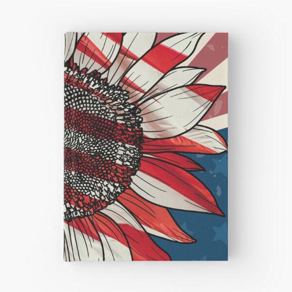 Artikelvorschau, "Sunrise Sunflower: Amerikanisches T-Shirt", USA T-Shirts entworfen und verkauft von BeYourself1993.
