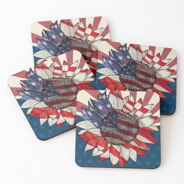 Item preview, "Sunrise Sunflower: American T-Shirt", USA T-shirts designed and sold by BeYourself1993.